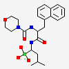 (1R)-3-METHYL-1-{[N-(MORPHOLIN-4-YLCARBONYL)-3-(1-NAPHTHYL)-D-ALANYL]AMINO}BUTYLBORONIC ACID