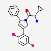(1S)-1-CYCLOPROPYL-2-[(2S)-4-(2,5-DIFLUOROPHENYL)-2-PHENYL-2,5-DIHYDRO-1H-PYRROL-1-YL]-2-OXOETHANAMINE