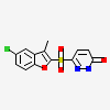 6-[(5-CHLORO-3-METHYL-1-BENZOFURAN-2-YL)SULFONYL]PYRIDAZIN-3(2H)-ONE