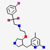 6-{[(3R,4R)-4-(2-{[2,2-difluoro-2-(3-fluorophenyl)ethyl]amino}ethoxy)pyrrolidin-3-yl]methyl}-4-methylpyridin-2-amine
