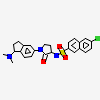 6-CHLORO-N-[(3S)-1-[(1S)-1-DIMETHYLAMINO-2,3-DIHYDRO-1H-INDEN-5-YL]-2-OXO-PYRROLIDIN-3-YL]NAPHTHALENE-2-SULFONAMIDE