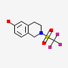 2-[(trifluoromethyl)sulfonyl]-1,2,3,4-tetrahydroisoquinolin-6-ol
