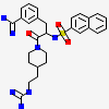(S)-3-(3-(4-(2-GUANIDINOETHYL)PIPERIDIN-1-YL)-2-(NAPHTHALENE-2-SULFONAMIDO)-3-OXOPROPYL)BENZIMIDAMIDE