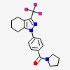 1-[4-(1-pyrrolidinylcarbonyl)phenyl]-3-(trifluoromethyl)-4,5,6,7-tetrahydro-1h-indazole