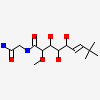 (E,2R,3R,4S,5R)-N-(2-azanyl-2-oxidanylidene-ethyl)-2-methoxy-8,8-dimethyl-3,4,5-tris(oxidanyl)non-6-enamide