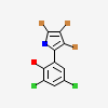 2,4-DICHLORO-6-(3,4,5-TRIBROMO-1H-PYRROL-2-YL)PHENOL
