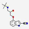 4-{[(2S)-3-(tert-butylamino)-2-hydroxypropyl]oxy}-3H-indole-2-carbonitrile