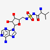 N-[valinyl]-n'-[adenosyl]-diaminosufone