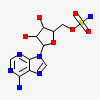 [(2r,3s,4r,5r)-5-(6-amino-9h-purin-9-yl)-3,4-dihydroxytetrahydro-2-furanyl]methyl Sulfamate