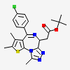 (6S)-6-(2-tert-butoxy-2-oxoethyl)-4-(4-chlorophenyl)-2,3,9-trimethyl-6,7-dihydrothieno[3,2-f][1,2,4]triazolo[4,3-a][1,4]diazepin-10-ium
