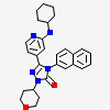5-[2-(cyclohexylamino)pyridin-4-yl]-4-naphthalen-2-yl-2-(tetrahydro-2H-pyran-4-yl)-2,4-dihydro-3H-1,2,4-triazol-3-one