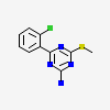 4-(2-chlorophenyl)-6-(methylsulfanyl)-1,3,5-triazin-2-amine