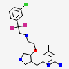 6-{[(3R,4R)-4-(2-{[2-(3-chlorophenyl)-2,2-difluoroethyl]amino}ethoxy)pyrrolidin-3-yl]methyl}-4-methylpyridin-2-amine