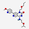 7-(6-methoxypyridin-3-yl)-4-{[2-(propan-2-yloxy)ethyl]amino}-1-(2-propoxyethyl)pyrido[4,3-d]pyrimidin-2(1H)-one