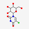 5-chloro-1-(beta-D-glucopyranosyl)pyrimidine-2,4(1H,3H)-dione