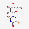 5-bromo-1-(beta-D-glucopyranosyl)pyrimidine-2,4(1H,3H)-dione