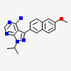 3-(6-methoxynaphthalen-2-yl)-1-(propan-2-yl)-1H-pyrazolo[3,4-d]pyrimidin-4-amine