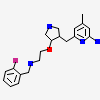 6-{[(3S,4S)-4-{2-[(2-fluorobenzyl)amino]ethoxy}pyrrolidin-3-yl]methyl}-4-methylpyridin-2-amine