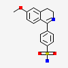 4-(6-methoxy-3,4-dihydroisoquinolin-1-yl)benzenesulfonamide