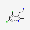 2-(4,6-dichloro-2-methyl-1H-indol-3-yl)ethanamine