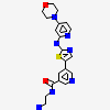 N-(2-aminoethyl)-5-(2-{[4-(morpholin-4-yl)pyridin-2-yl]amino}-1,3-thiazol-5-yl)pyridine-3-carboxamide