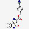 4-cyanobenzyl (3S,5'R)-2-oxo-1,2-dihydrospiro[indole-3,3'-pyrrolidine]-5'-carboxylate