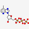 3-{2-Deoxy-5-O-[(R)-Hydroxy{[(R)-Hydroxy(Phosphonooxy)phosphoryl]oxy}phosphoryl]-Beta-D-Erythro-Pentofuranosyl}-7-Methyl-3h-Imidazo[4,5-B]pyridine