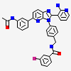N-(4-{5-[3-(Acetylamino)phenyl]-2-(2-Aminopyridin-3-Yl)-3h-Imidazo[4,5-B]pyridin-3-Yl}benzyl)-3-Fluorobenzamide
