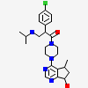 (2S)-2-(4-chlorophenyl)-1-{4-[(5R,7R)-7-hydroxy-5-methyl-6,7-dihydro-5H-cyclopenta[d]pyrimidin-4-yl]piperazin-1-yl}-3-(propan-2-ylamino)propan-1-one