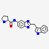 N-[2-(1H-indol-3-ylmethyl)-1H-benzimidazol-5-yl]-L-prolinamide