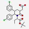[(3R,5R,6S)-1-[(2S)-1-tert-butoxy-1-oxobutan-2-yl]-5-(3-chlorophenyl)-6-(4-chlorophenyl)-2-oxopiperidin-3-yl]acetic acid