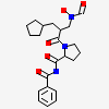 N-benzoyl-1-[(2R)-3-cyclopentyl-2-{[formyl(hydroxy)amino]methyl}propanoyl]-L-prolinamide