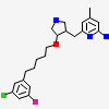 6-{[(3R,4R)-4-{[5-(3-chloro-5-fluorophenyl)pentyl]oxy}pyrrolidin-3-yl]methyl}-4-methylpyridin-2-amine