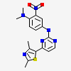 N~4~-[4-(2,4-dimethyl-1,3-thiazol-5-yl)pyrimidin-2-yl]-N~1~,N~1~-dimethyl-2-nitrobenzene-1,4-diamine
