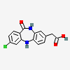 (3-Chloro-11-Oxo-10,11-Dihydro-5h-Dibenzo[b,E][1,4]diazepin-8-Yl)acetic Acid