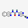 1-(5-cyanopyrazin-2-yl)-3-isoquinolin-3-ylurea
