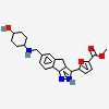 methyl 5-(6-{[(cis-4-hydroxycyclohexyl)amino]methyl}-2,4-dihydroindeno[1,2-c]pyrazol-3-yl)furan-2-carboxylate