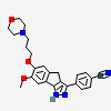 4-{7-methoxy-6-[3-(morpholin-4-yl)propoxy]-1,4-dihydroindeno[1,2-c]pyrazol-3-yl}benzonitrile