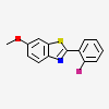 2-(2-fluorophenyl)-6-methoxy-1,3-benzothiazole