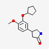 (4r)-[3-(cyclopentyloxy)-4-methoxyphenyl]-2-pyrrolidinone
