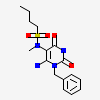 N-(6-amino-1-benzyl-2,4-dioxo-1,2,3,4-tetrahydropyrimidin-5-yl)-N-methylbutane-1-sulfonamide