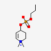 (1,1-dimethylpiperidin-1-ium-4-yl) octadecyl hydrogen phosphate