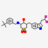 (3R,4S,5S)-3-[(3-tert-butylbenzyl)amino]-5-{[3-(2,2-difluoroethyl)-1H-indol-5-yl]methyl}tetrahydro-2H-thiopyran-4-ol 1,1-dioxide