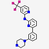 N-{6-[3-(piperazin-1-yl)phenyl]pyridin-2-yl}-4-(trifluoromethyl)pyridin-2-amine
