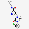 (3S,5R)-5-{[4-(2-chlorophenyl)-2,2-dimethyl-5-oxopiperazin-1-yl]methyl}-N-(3-methylbutyl)piperidine-3-carboxamide