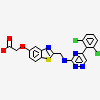 {[2-({[5-(2,6-dichlorophenyl)-1,2,4-triazin-3-yl]amino}methyl)-1,3-benzothiazol-5-yl]oxy}acetic acid