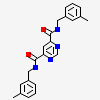 N,N'-BIS(3-METHYLBENZYL)PYRIMIDINE-4,6-DICARBOXAMIDE