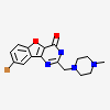 8-Bromanyl-2-[(4-Methylpiperazin-1-Yl)methyl]-3h-[1]benzofuro[3,2-D]pyrimidin-4-One