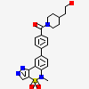 [4-(2-hydroxyethyl)piperidin-1-yl][4-(5-methyl-4,4-dioxido-1,5-dihydropyrazolo[4,3-c][2,1]benzothiazin-8-yl)phenyl]methanone