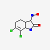 (3E)-6,7-dichloro-3-(hydroxyimino)-1,3-dihydro-2H-indol-2-one